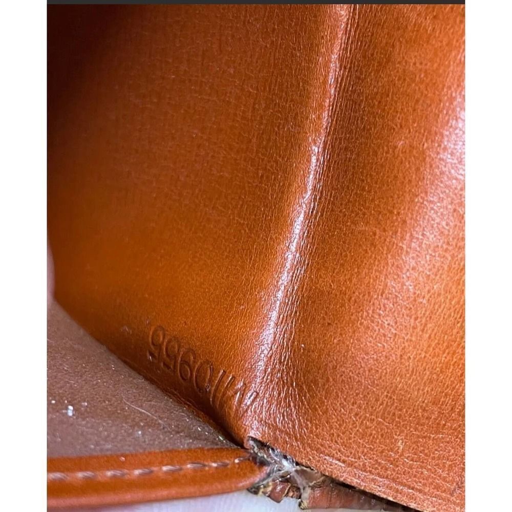 LOUIS VUITTON KISSLOCK BIFOLD WALLET BROWN EPI LEATHER - Picture 8 of 9